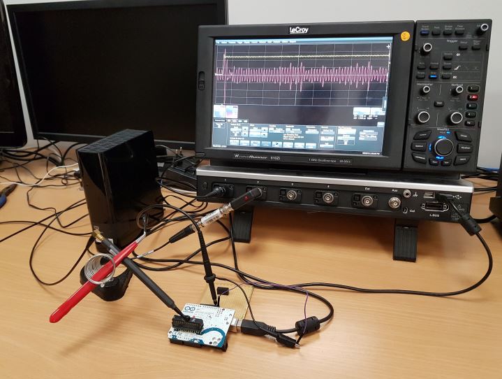 Complete experimental setup and tools.